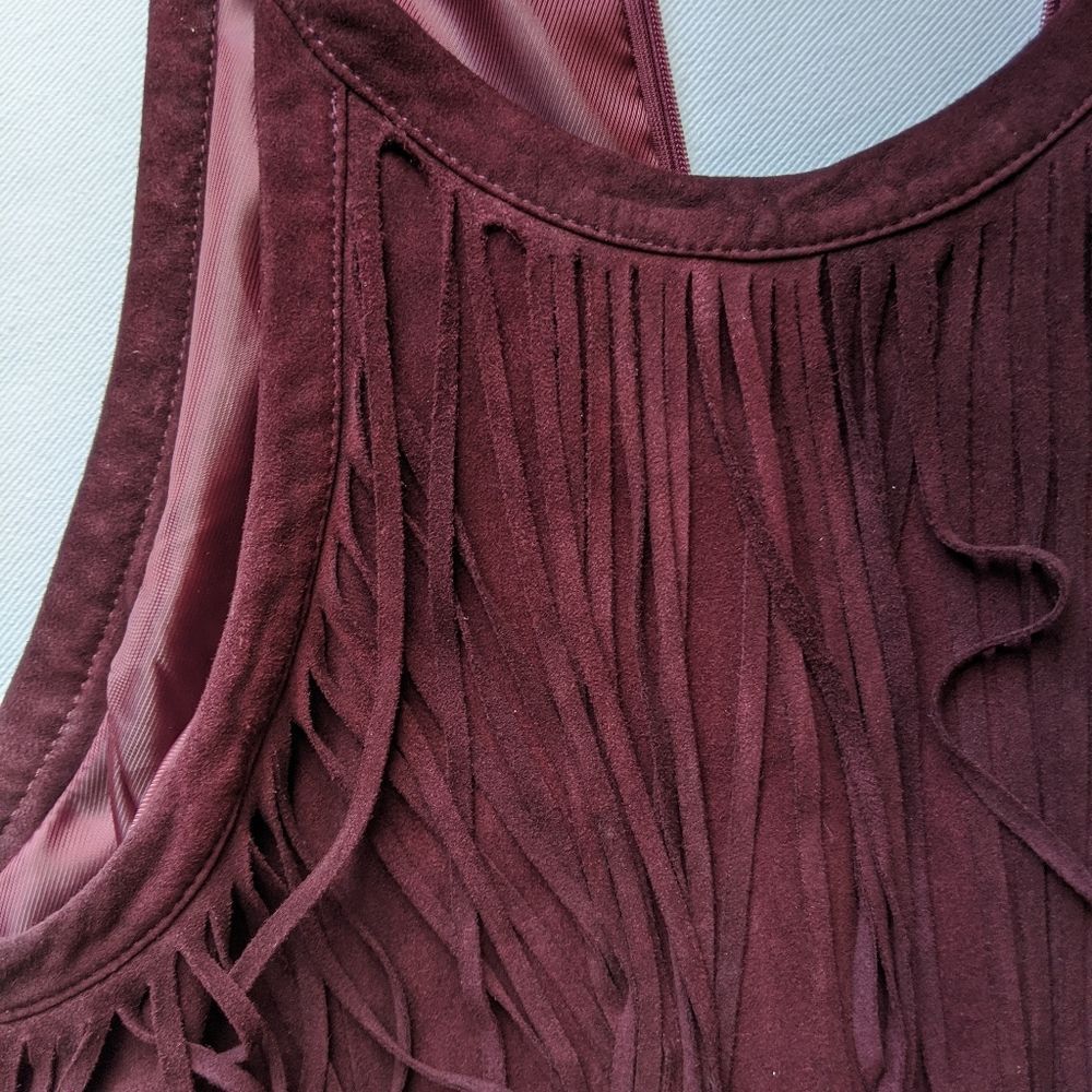 Authentic Suede Fringed top. Cuspโby Neiman Marcus. - Picture 7 of 7